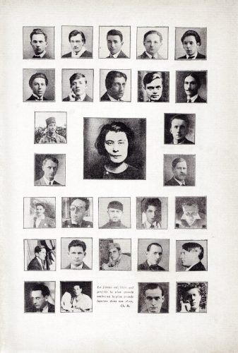 La Révolution surréaliste, n° 1, 1er décembre 1924 : « La femme est l’être qui projette la plus grande ombre ou la plus grande lumière dans nos rêves. Ch. B. »